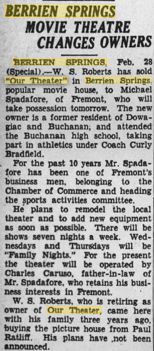 Berry Theatre - 1942 28 Feb (newer photo)